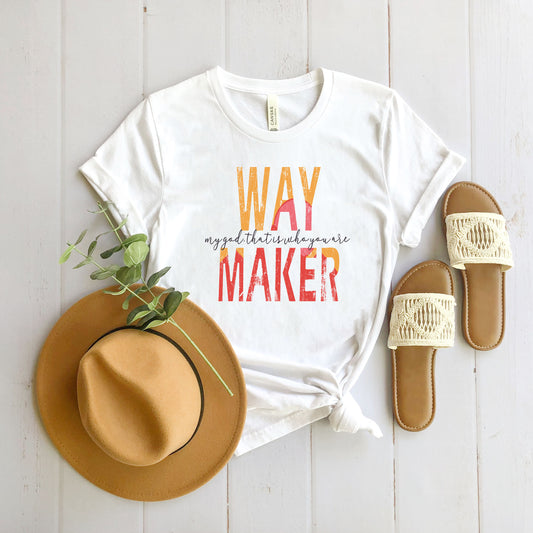 My God Waymaker | Short Sleeve Crew Neck