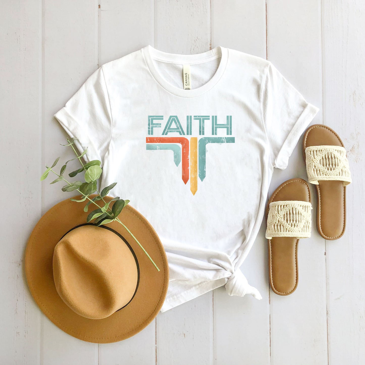 Retro Faith | Short Sleeve Crew Neck