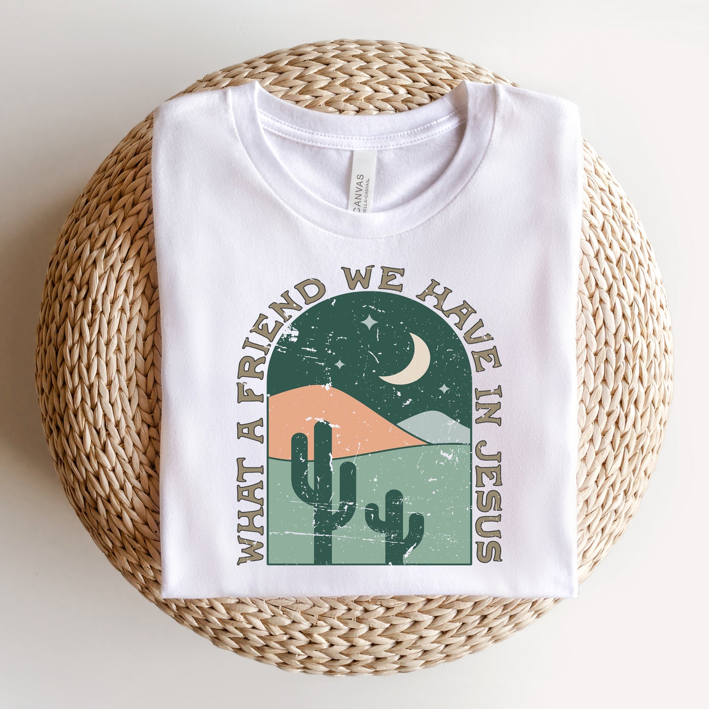 Vintage What A Friend | Short Sleeve Crew Neck