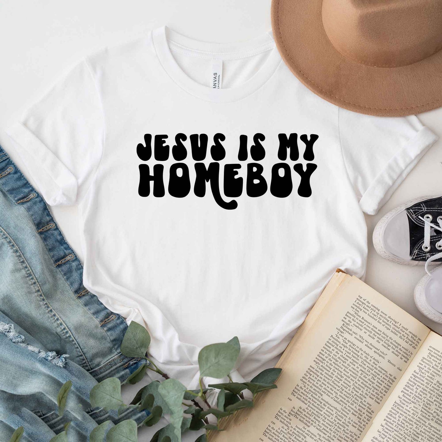 Jesus Is My Homeboy | Short Sleeve Crew Neck