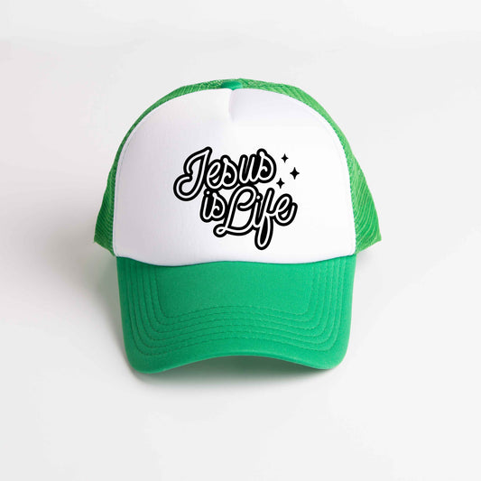 Jesus Is Life | Foam Trucker Hat