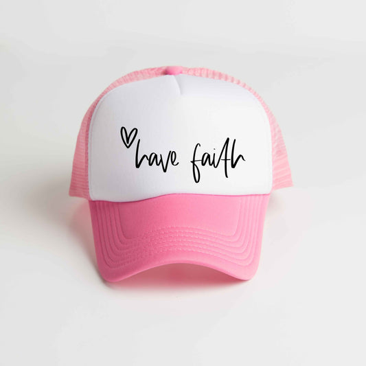 Have Faith Heart | Foam Trucker Hat