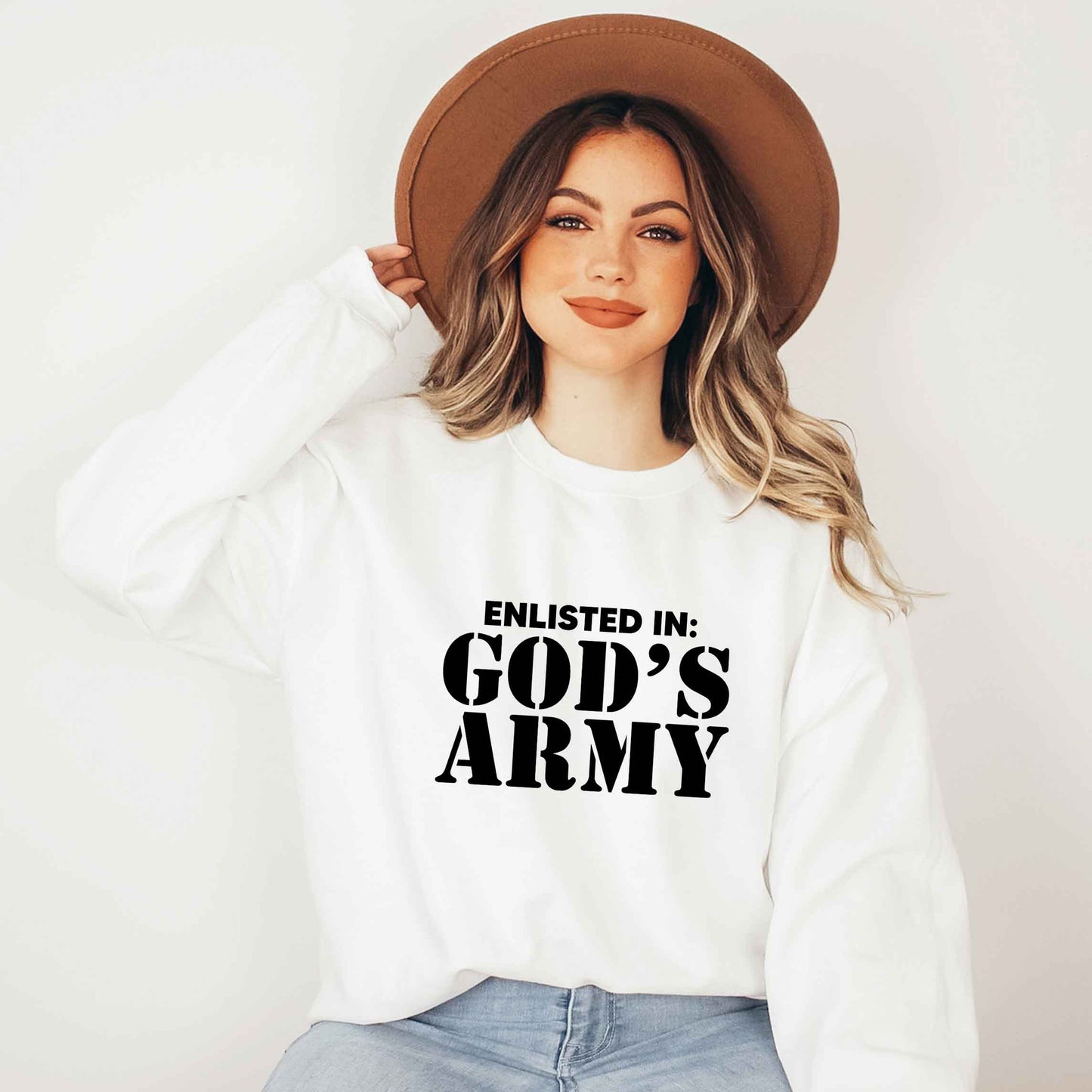 Enlist In God's Army | Sweatshirt