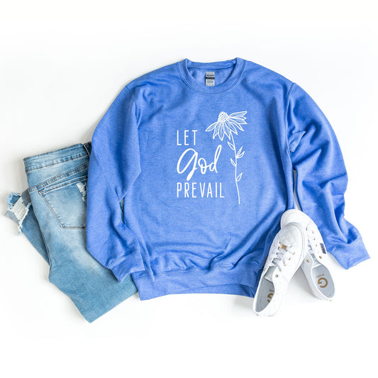 Let God Prevail Floral | Sweatshirt